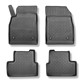 Tappetini Auto in TPE compatibili con Opel Astra J Berlina (09.2012-2015) - tappeti auto neri