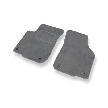 Premium tappetini auto in velluto compatibili con SEAT Leon I Hatchback (1998-2006) - tappeti auto grigio