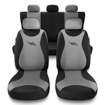 Coprisedili compatibili con Seat Ateca (2016-....) - fodere sedili universali - set coprisedili auto - TR-S