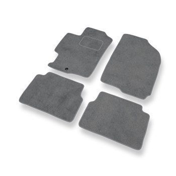 Premium tappetini auto in velluto compatibili con Mazda 6 I (2002-2008) - tappeti auto grigio
