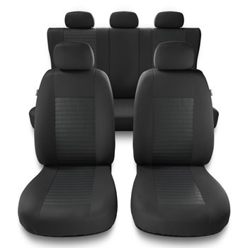 Coprisedili compatibili con Opel Corsa A, B, C, D, E (1982-2019) - fodere sedili universali - set coprisedili auto - MD-2