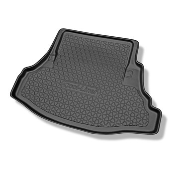 Vasca baule compatibile con Honda Accord VII Berlina (2003-08.2008) - tappetino per bagagliaio - tappeto bagagliaio per auto