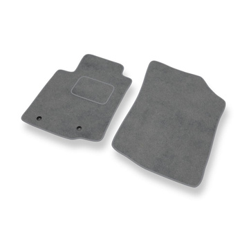 Premium tappetini auto in velluto compatibili con Citroen C1 II (2014-2021) - tappeti auto grigio