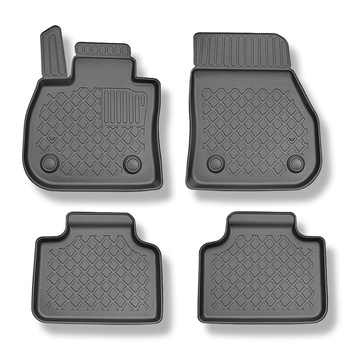Tappetini Auto in TPE compatibili con BMW X2 U10 SUV (03.2024-....) - tappeti auto neri