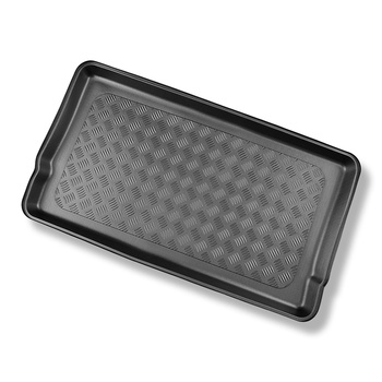 Vasca baule compatibile con Renault ZOE Hatchback (12.2012-03.2024) - tappetino per bagagliaio - tappeto bagagliaio per auto