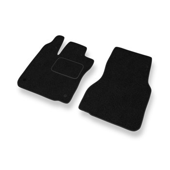 Tappetini in feltro compatibili con Smart Forfour II (2014-2023) - tappeti auto nero