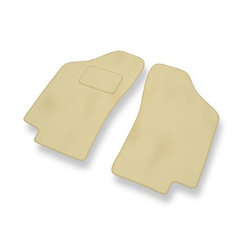 Premium tappetini auto in velluto compatibili con Fiat Tipo I (1988-1995) - tappeti auto beige