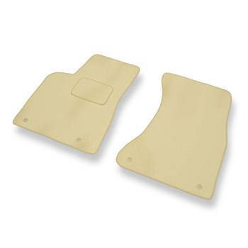 Premium tappetini auto in velluto compatibili con Audi Q5 I 8R (2008-2016) - tappeti auto beige