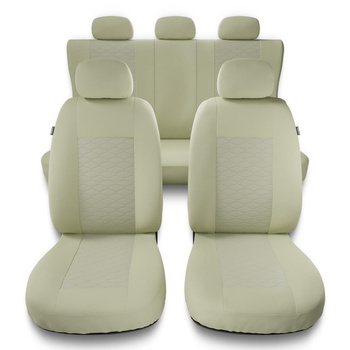 Coprisedili compatibili con Hyundai Kona I, II (2017-....) - fodere sedili universali - set coprisedili auto - MD-9