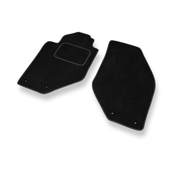 Premium tappetini auto in velluto compatibili con Volvo C70 I (1997-2006) - tappeti auto nero