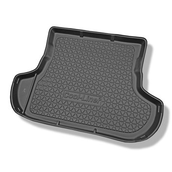 Vasca baule compatibile con Mitsubishi Outlander II SUV (03.2007-08.2012) - 5/7 posti; sedili 3a fila abbassati (con e senza subwoofer) - tappetino per bagagliaio - tappeto bagagliaio per auto