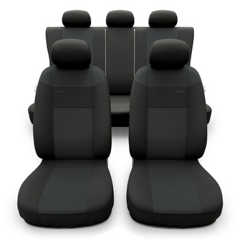 Coprisedili compatibili con Alfa Romeo 146 (1994-2001) - fodere sedili universali - set coprisedili auto - RSL-G1