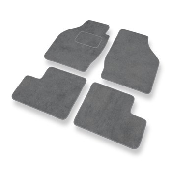 Premium tappetini auto in velluto compatibili con Suzuki Ignis I, II (2000-2008) - tappeti auto grigio