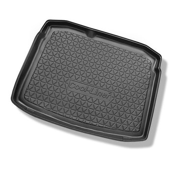 Vasca baule compatibile con Volkswagen Golf V 1K Comfortline Hatchback (10.2003-2008) - con ruota di scorta o kit di riparazione - tappetino per bagagliaio - tappeto bagagliaio per auto