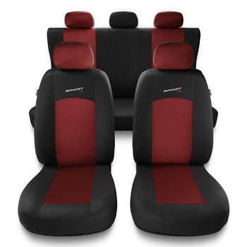 Coprisedili compatibili con Ford Ecosport I, II (2004-2022) - fodere sedili universali - set coprisedili auto - S-RD