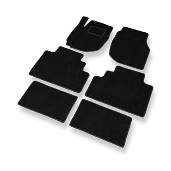 Premium tappetini auto in velluto compatibili con Mazda MPV II (1999-2006) - tappeti auto nero
