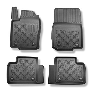 Tappetini Auto in TPE compatibili con Mercedes-Benz Classe M W166 SUV (11.2011-05.2016) - tappeti auto neri