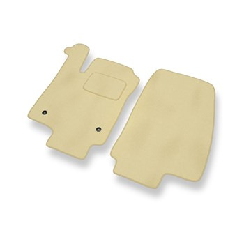 Premium tappetini auto in velluto compatibili con Opel Astra G Caravan, Coupé, Hatchback, Cabriolet, Berlina (1998-2009) - tappeti auto beige