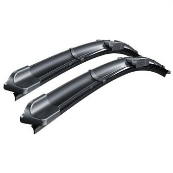 Spazzole tergicristallo anteriori compatibili con Fiat Seicento Hatchback, Van (03.1998-12.2010) - tergicristalli auto - lame tergilunotto - spazzole piatte