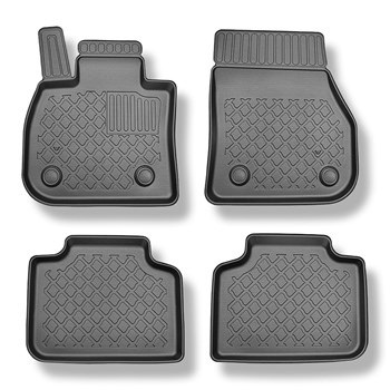 Tappetini Auto in TPE compatibili con BMW X1 U11 SUV (10.2022-....) - non per la versione elettrica e ibrida - tappeti auto neri