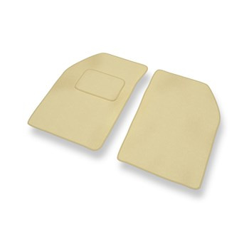Premium tappetini auto in velluto compatibili con Renault Kangoo I Van (1997-2007) - tappeti auto beige