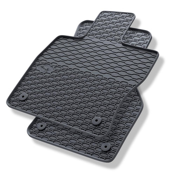 Tappetini auto in gomma compatibili con Audi A3 8V Berlina, Sportback (2012-2020) - tappeti gomma  - nero - 2 pz.