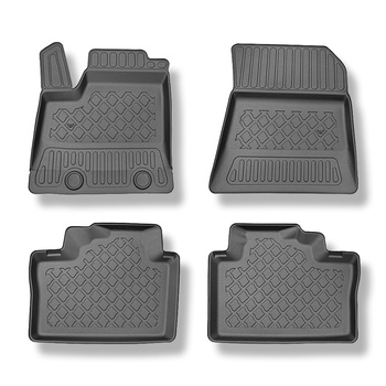 Tappetini Auto in TPE compatibili con Renault Austral E-Tech Full Hybrid SUV (12.2022-....) - tappeti auto neri