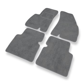 Premium tappetini auto in velluto compatibili con Hyundai Santa Fe I (2000-2006) - tappeti auto grigio