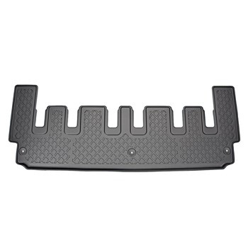 Tappetini Auto in TPE compatibili con Ford Tourneo Custom Van (01.2013-2023) - con cambio automatico e manuale; terza fila - tappeti auto neri