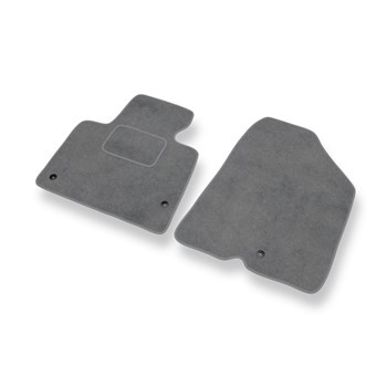 Premium tappetini auto in velluto compatibili con Hyundai Santa Fe III (2012-2018) - tappeti auto grigio