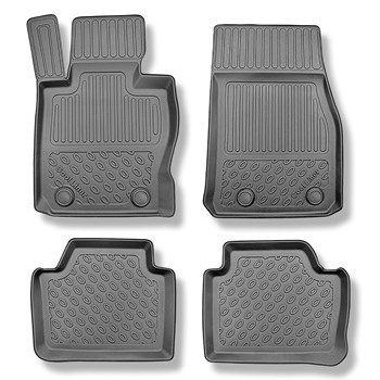 Tappetini Auto in TPE compatibili con BMW 4 F36 Gran Coupé (07.2014-10.2021) - X-drive - tappeti auto neri