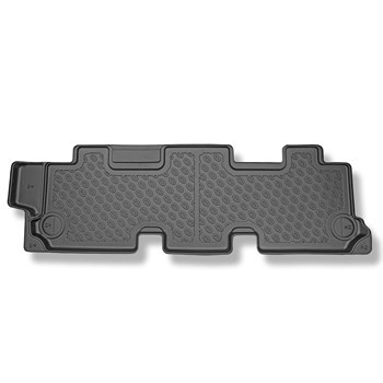 Tappetini Auto in TPE compatibili con Volkswagen Caravelle T5, T6, T6.1 Van (2003-2024) - terza fila - tappeti auto neri