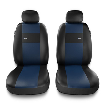 Coprisedili compatibili con Chevrolet Rezzo (2004-2008) - fodere sedili universali - set coprisedili auto - 2XL-BL
