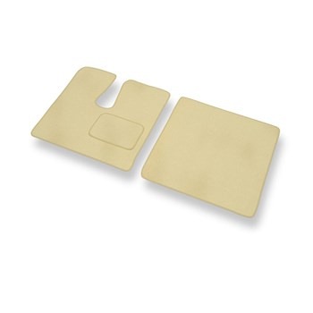 Premium tappetini auto in velluto compatibili con Toyota Hiace IV (1995-2004) - tappeti auto beige