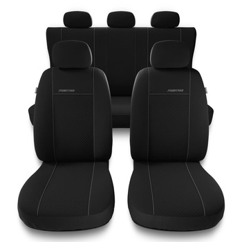 Coprisedili compatibili con Fiat 500 (2007-....) - fodere sedili universali - set coprisedili auto - PG-1