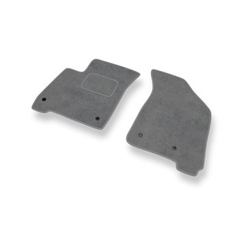 Premium tappetini auto in velluto compatibili con Fiat Freemont (2011-2016) - tappeti auto grigio
