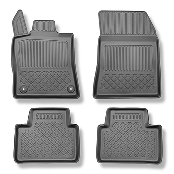 Tappetini Auto in TPE compatibili con Opel Astra L Sports Tourer (01.2022-....) - anche per Plug-in Hybrid - tappeti auto neri